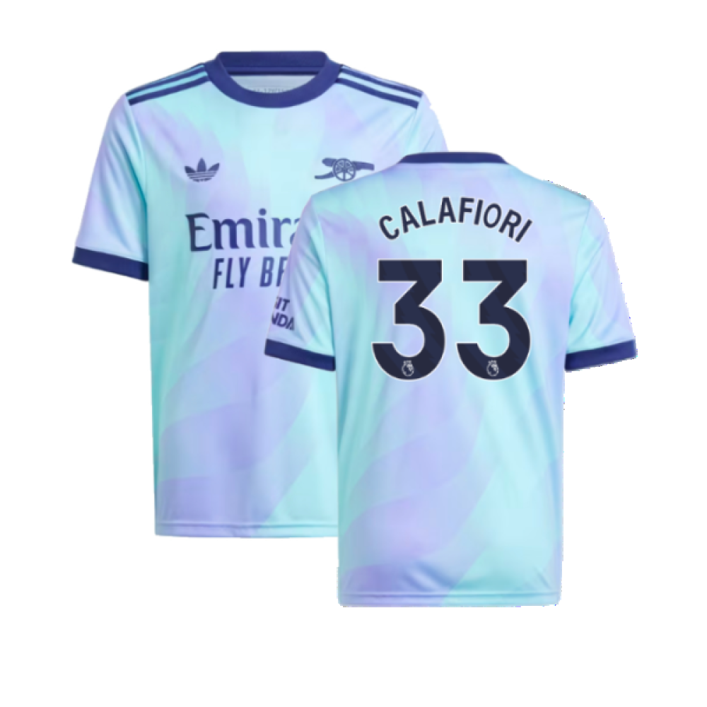 2024-2025 Arsenal Third Shirt (Kids) (Calafiori 33)