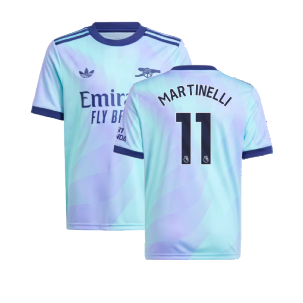 2024-2025 Arsenal Third Shirt (Kids) (Martinelli 11)