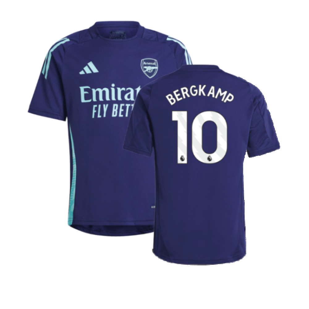 2024-2025 Arsenal Training Jersey (Night Sky) - Kids (Bergkamp 10)