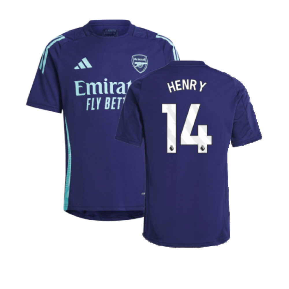 2024-2025 Arsenal Training Jersey (Night Sky) - Kids (Henry 14)