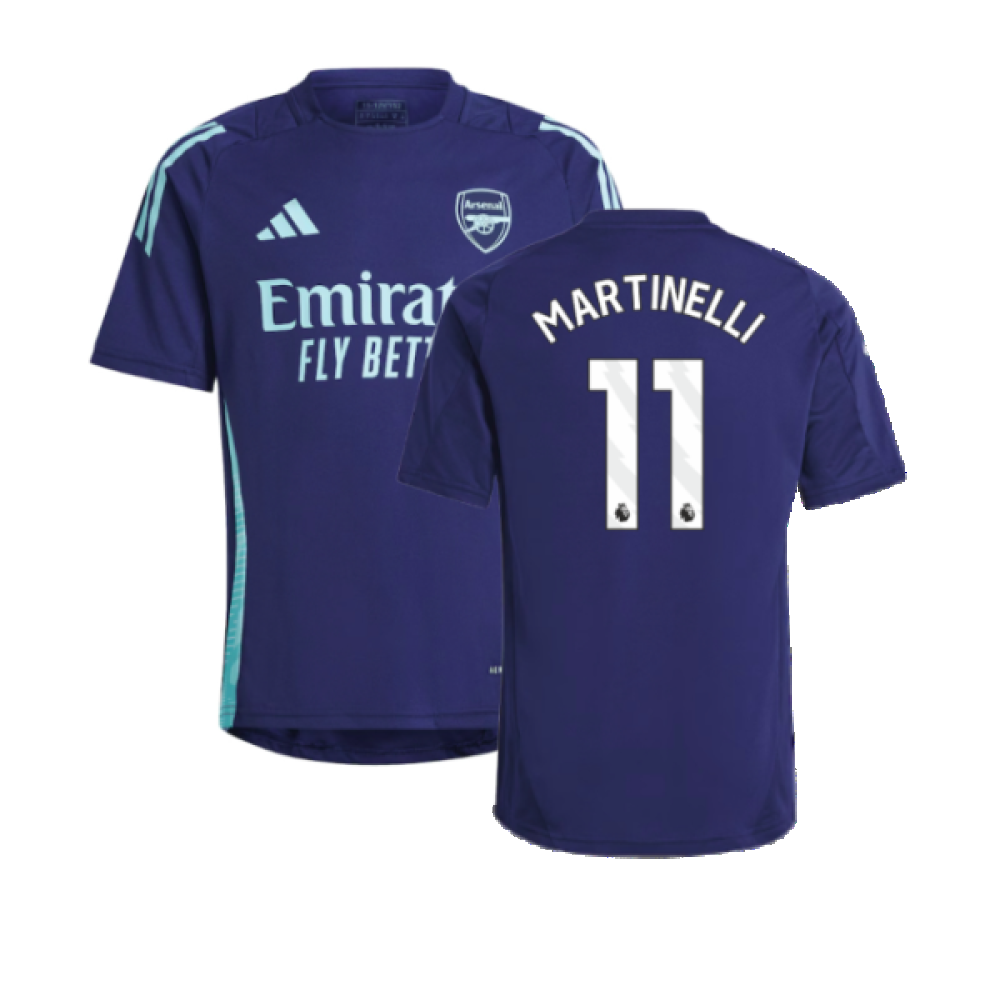 2024-2025 Arsenal Training Jersey (Night Sky) - Kids (Martinelli 11)