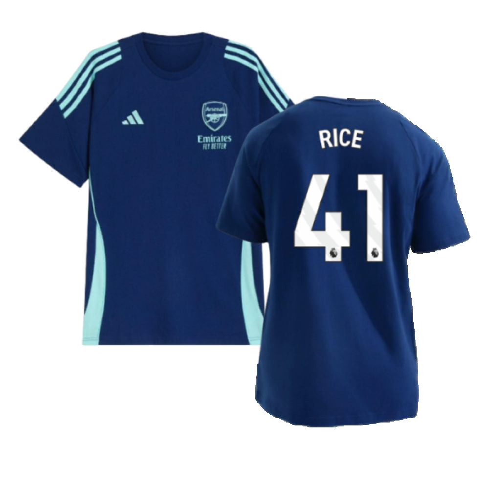 2024-2025 Arsenal Training Tee (Night Sky) (Rice 41)