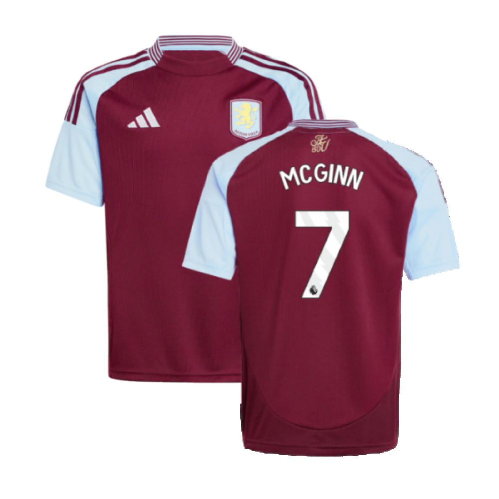 2024-2025 Aston Villa Home Shirt (Kids) (McGinn 7)