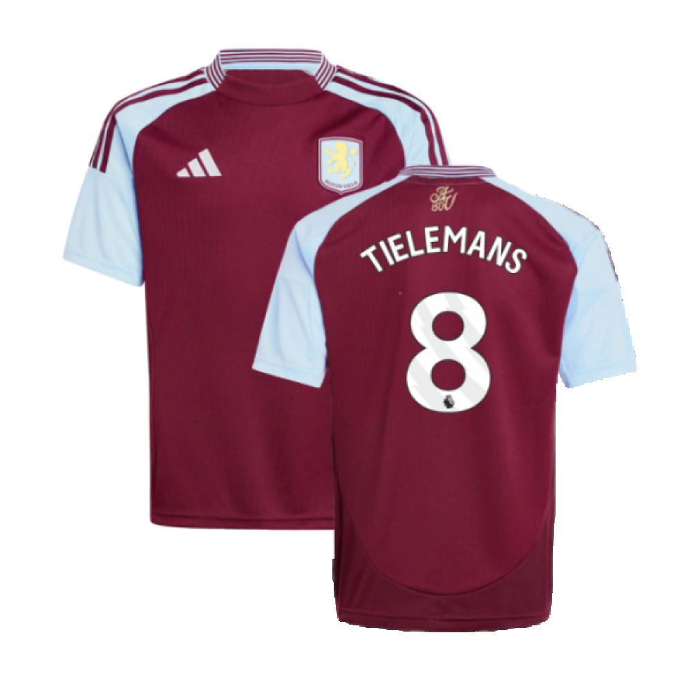 2024-2025 Aston Villa Home Shirt (Kids) (Tielemans 8)