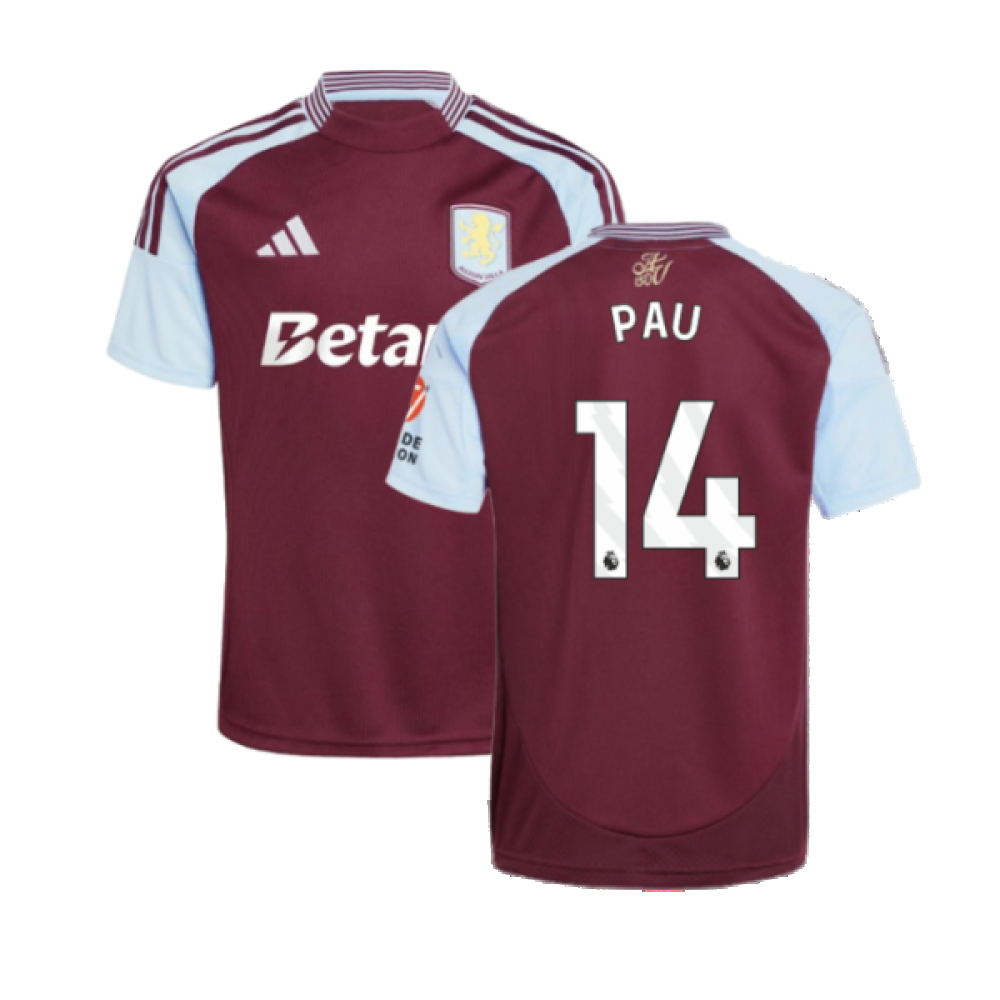 2024-2025 Aston Villa Home Shirt (Pau 14)