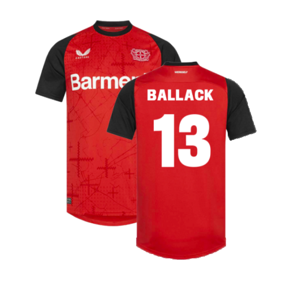 2024-2025 Bayer Leverkusen Home Shirt (Ballack 13)