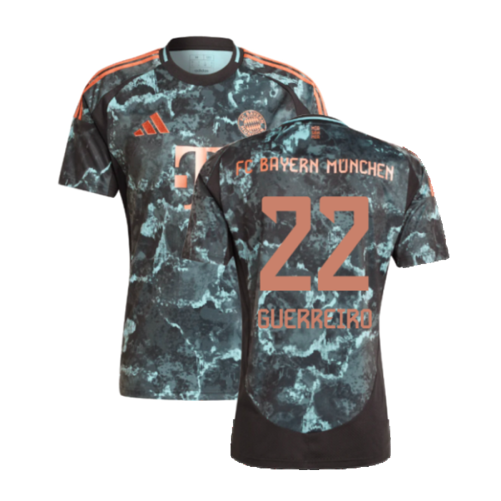 2024-2025 Bayern Munich Away Shirt (Guerreiro 22)