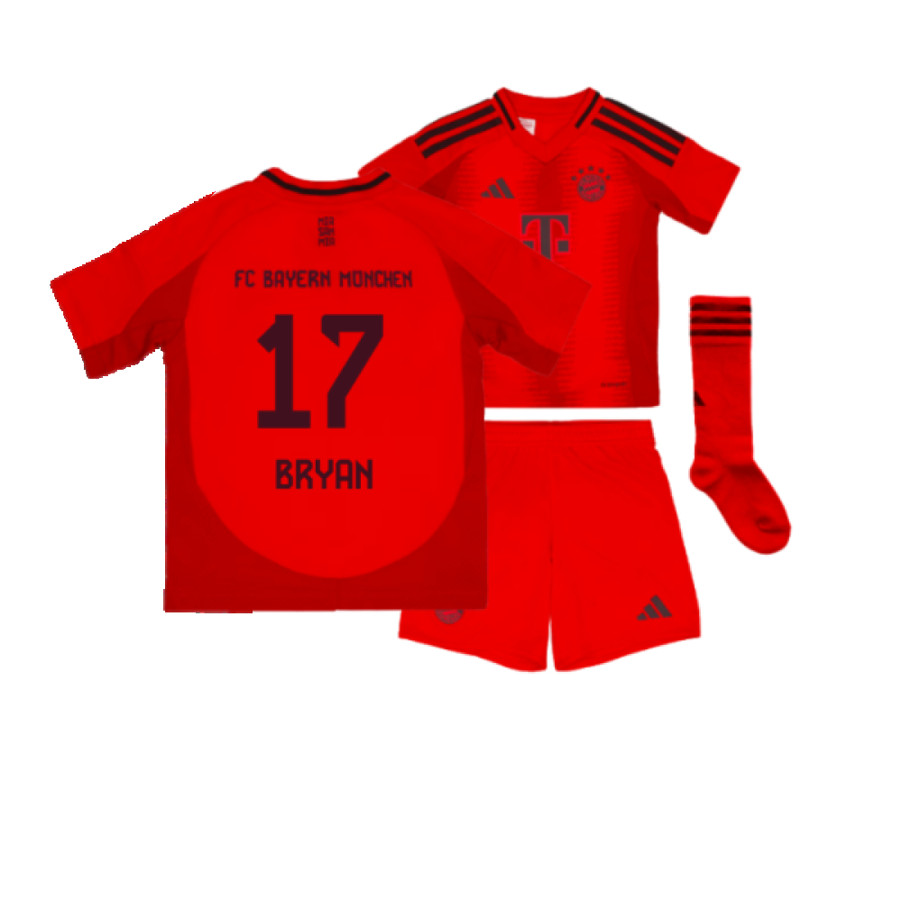 2024-2025 Bayern Munich Home Mini Kit (Bryan 17)