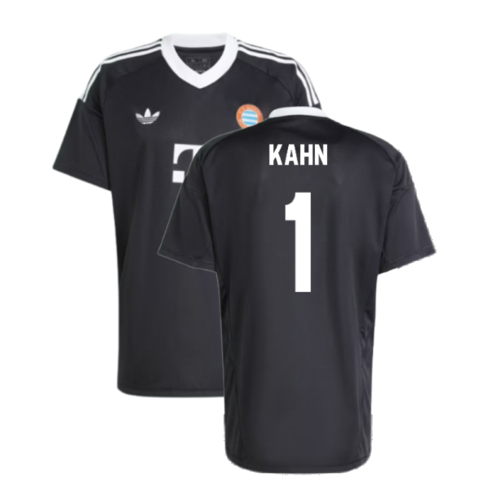 2024-2025 Bayern Munich Third Goalkeeper Shirt (Black) (Kahn 1)