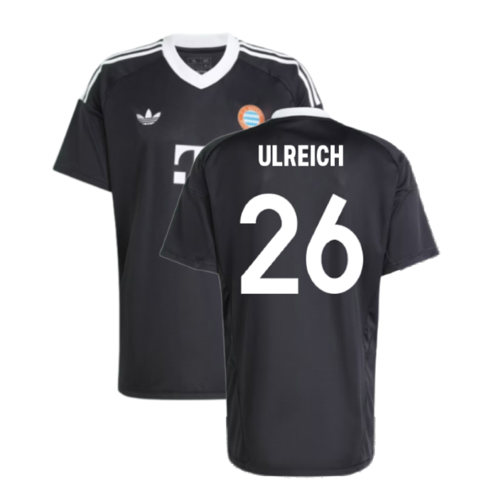 2024-2025 Bayern Munich Third Goalkeeper Shirt (Black) (Ulreich 26)