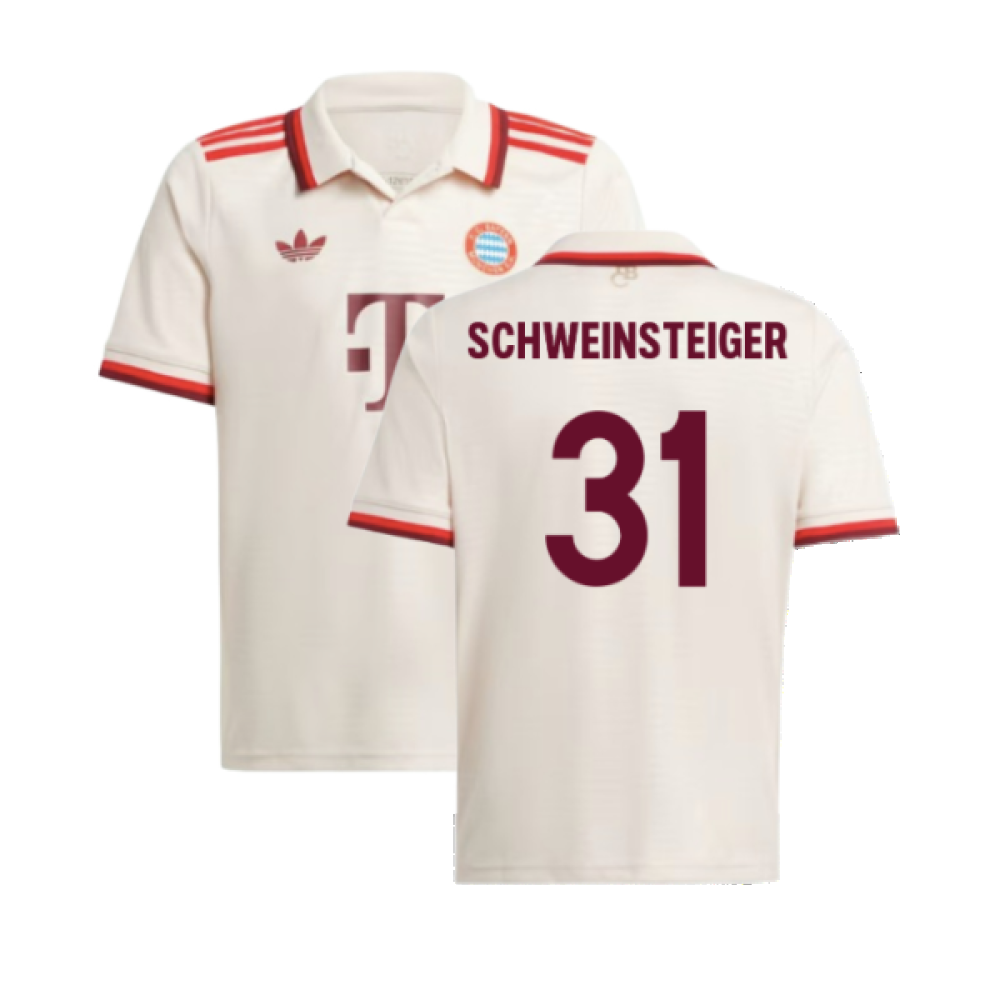 2024-2025 Bayern Munich Third Shirt (Kids) (Schweinsteiger 31)