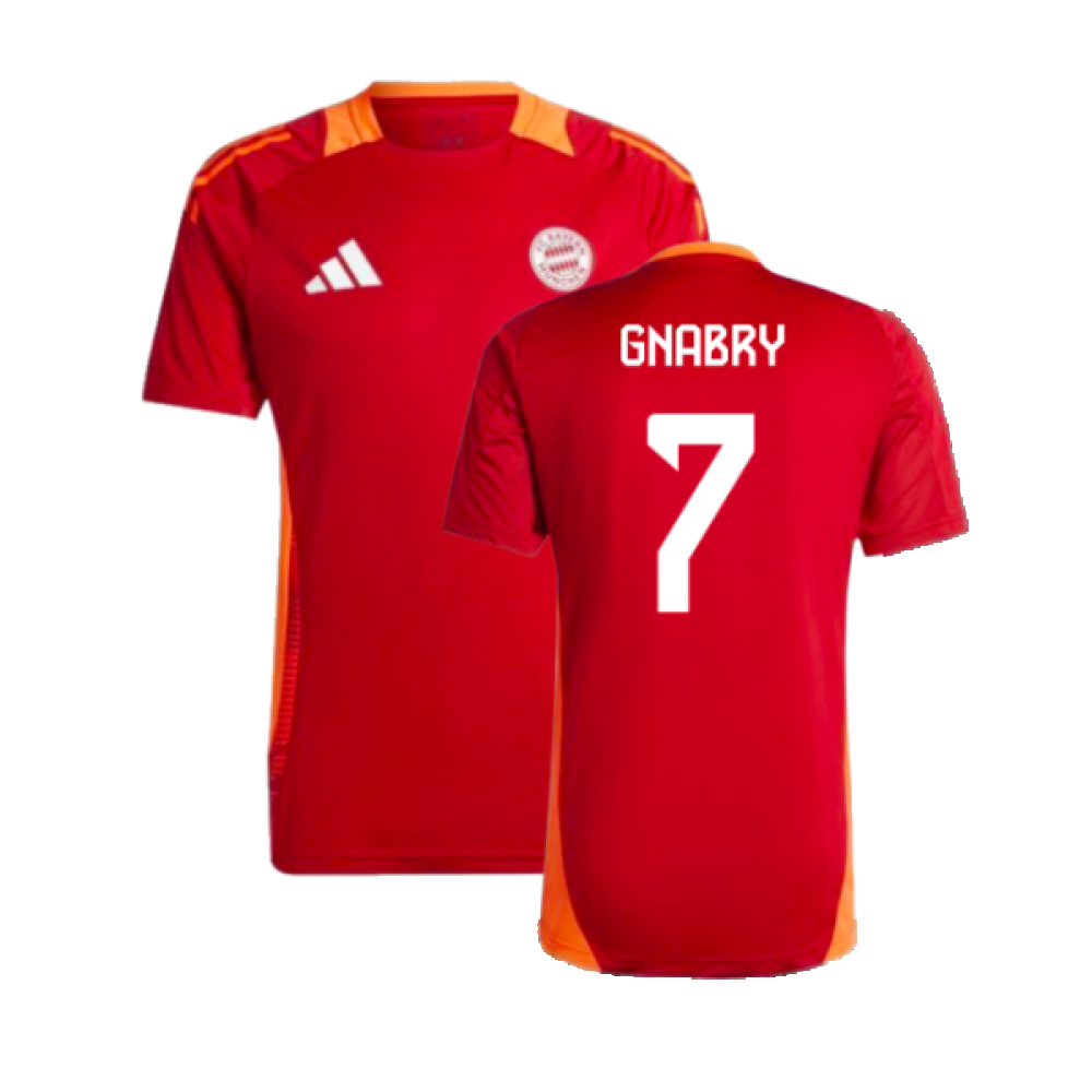 2024-2025 Bayern Munich Training Shirt (Red) (Gnabry 7)