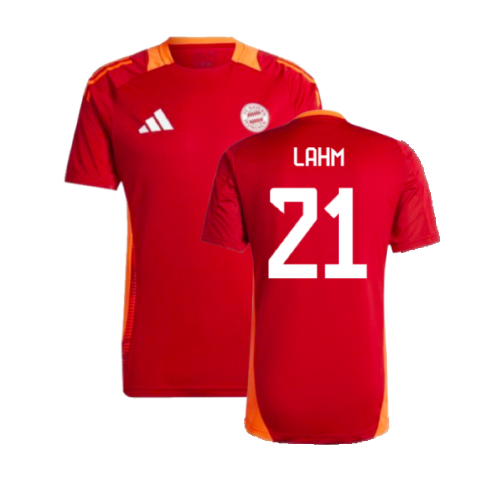 2024-2025 Bayern Munich Training Shirt (Red) (Lahm 21)