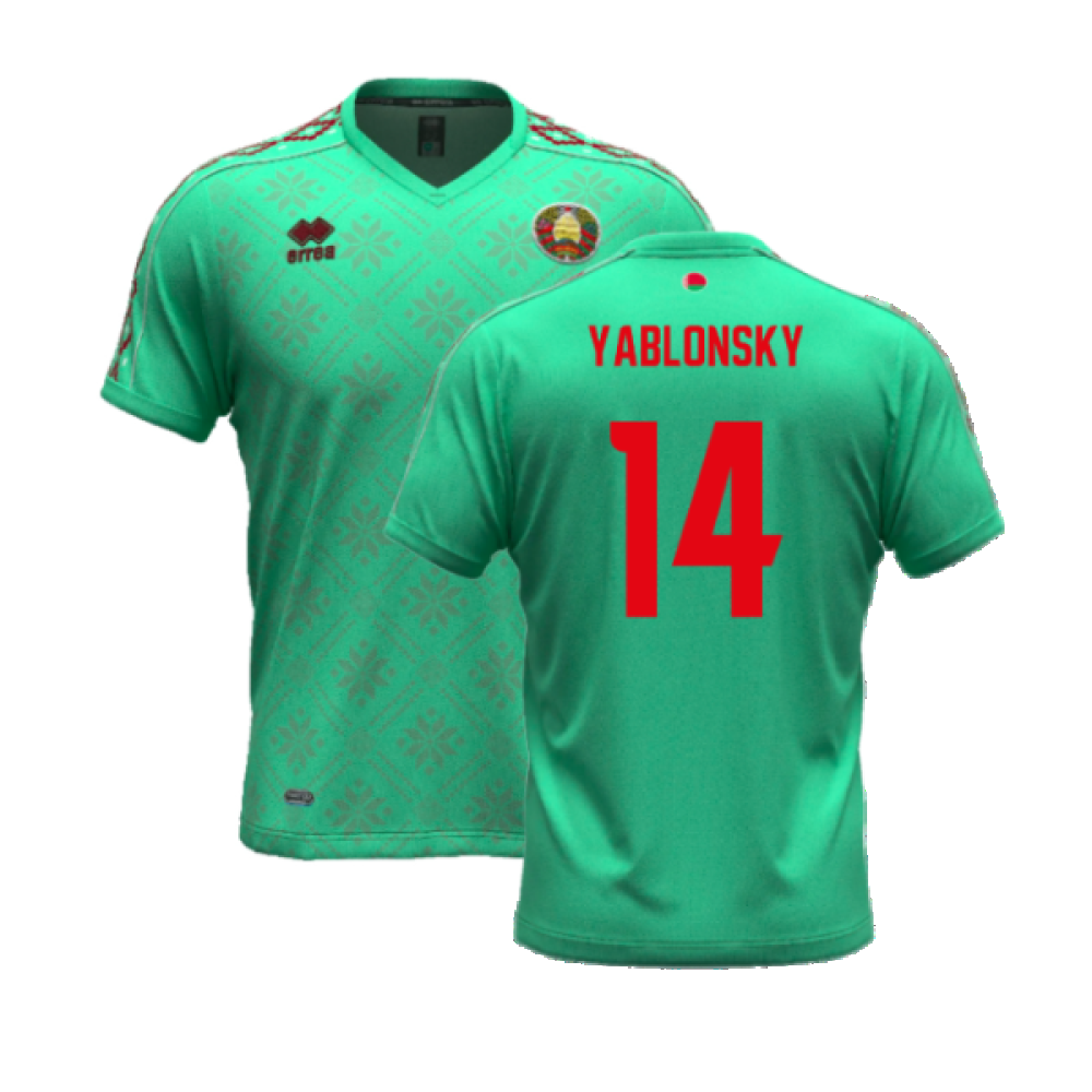 2024-2025 Belarus Away Shirt (Yablonsky 14)