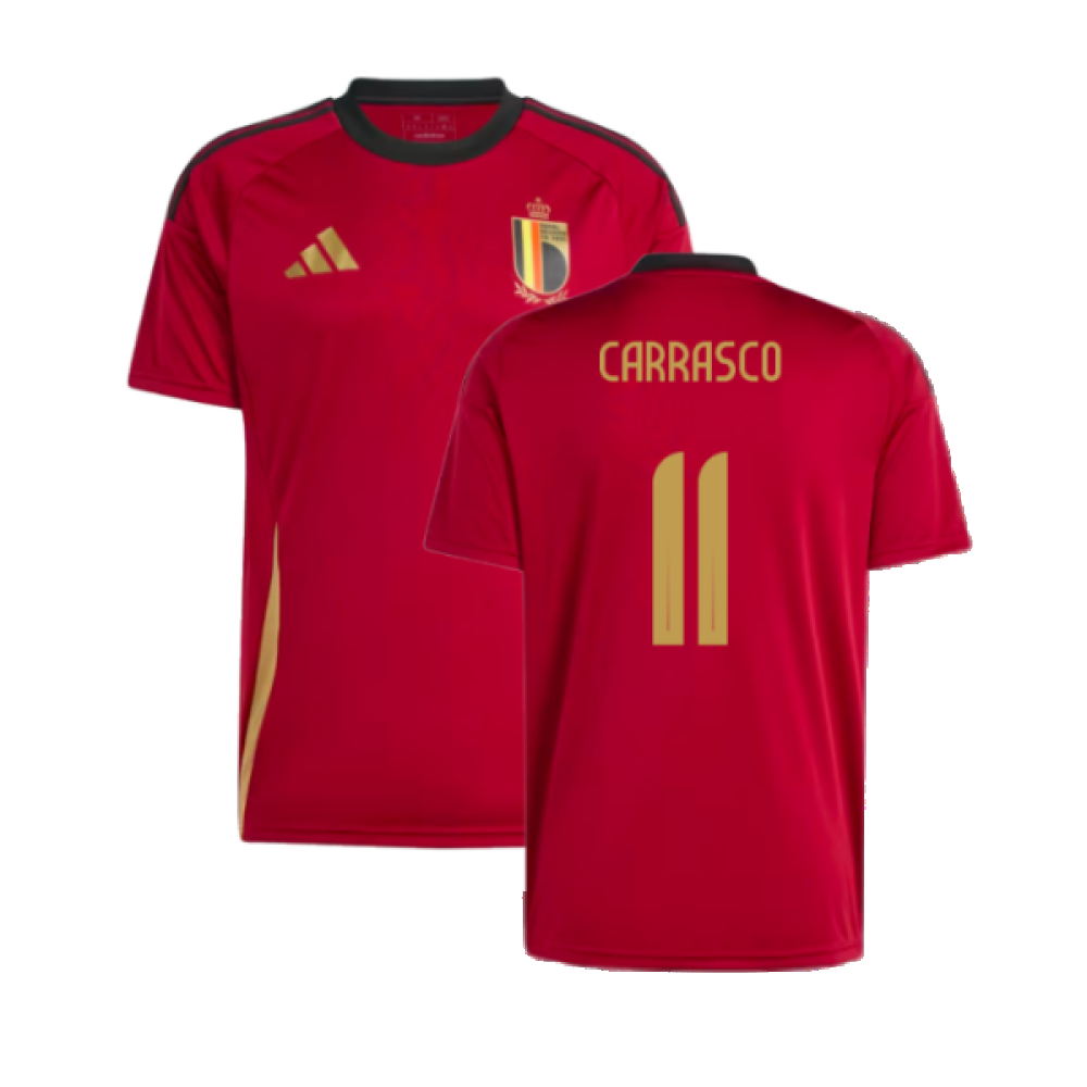 2024-2025 Belgium Home Fan Shirt (Carrasco 11)