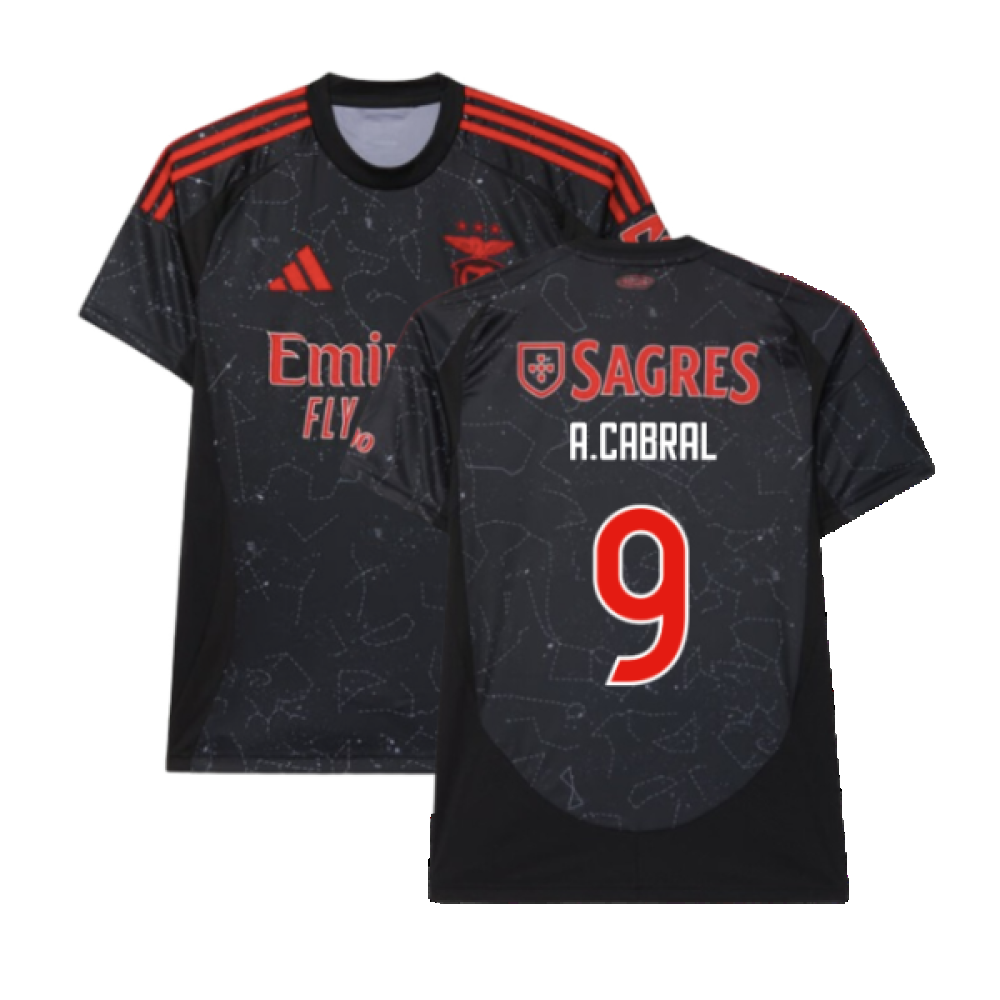 2024-2025 Benfica Away Shirt (A.Cabral 9)