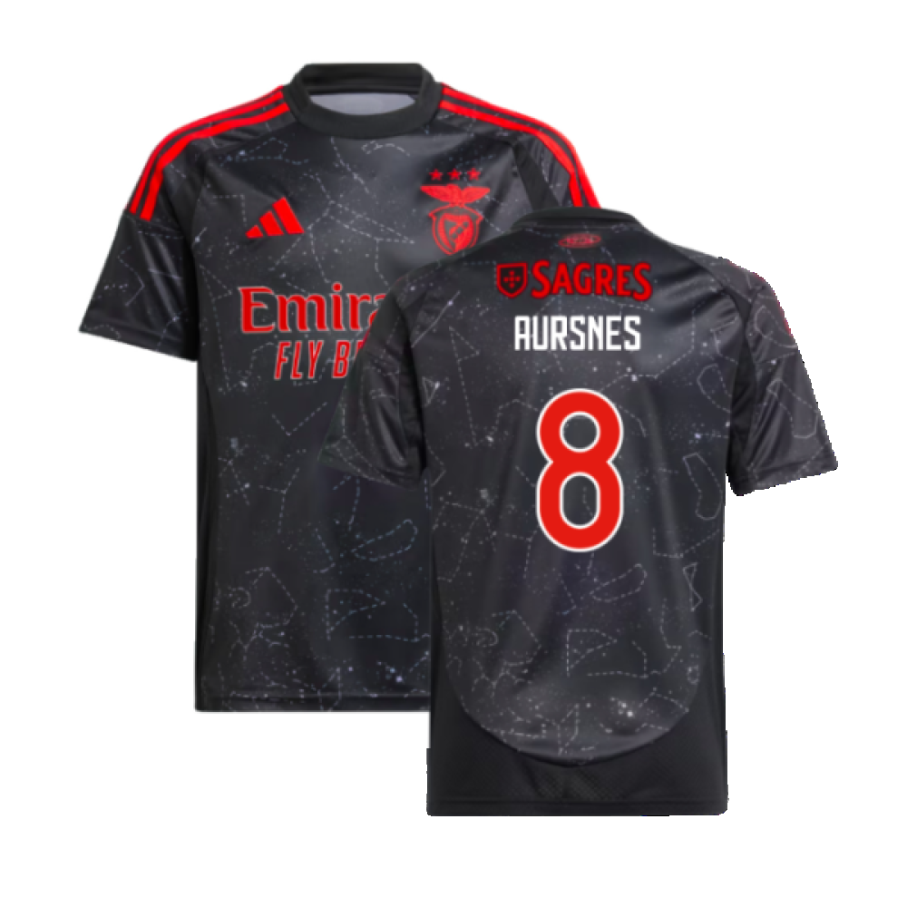 2024-2025 Benfica Away Shirt (Kids) (Aursnes 8)