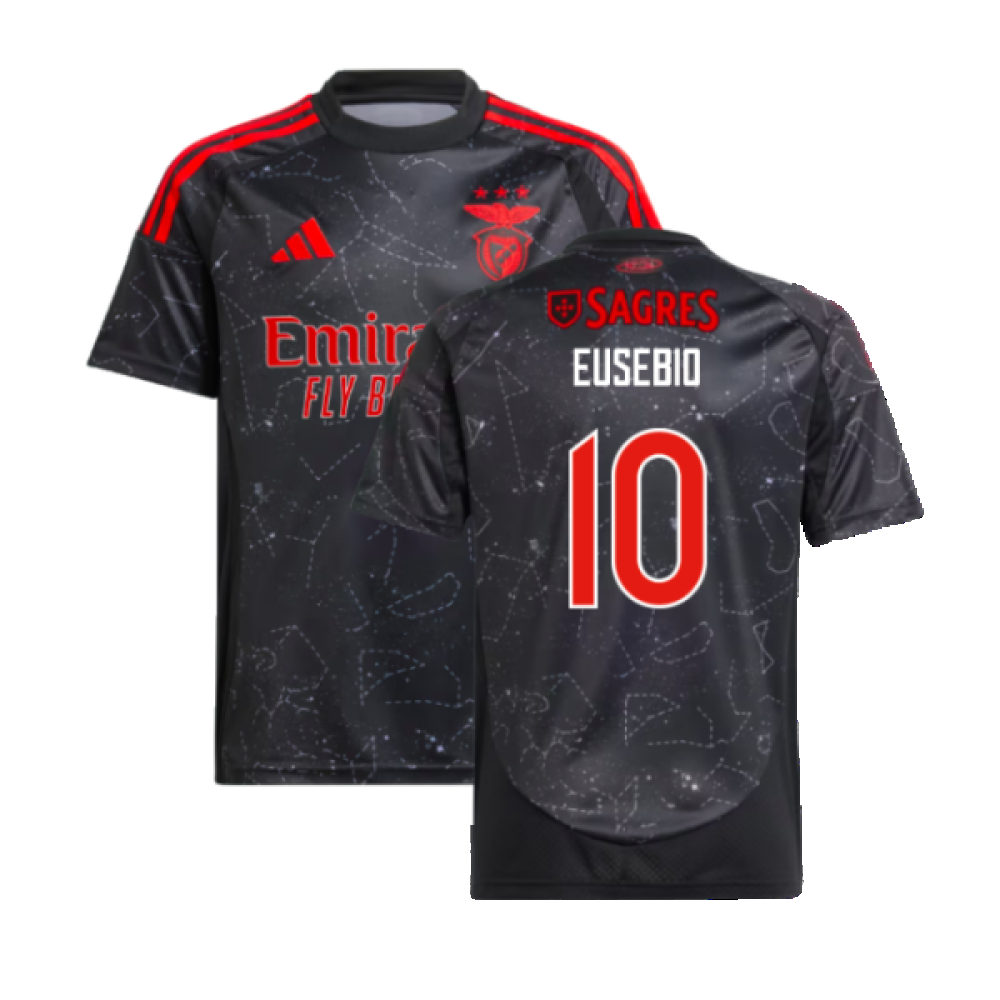 2024-2025 Benfica Away Shirt (Kids) (Eusebio 10)