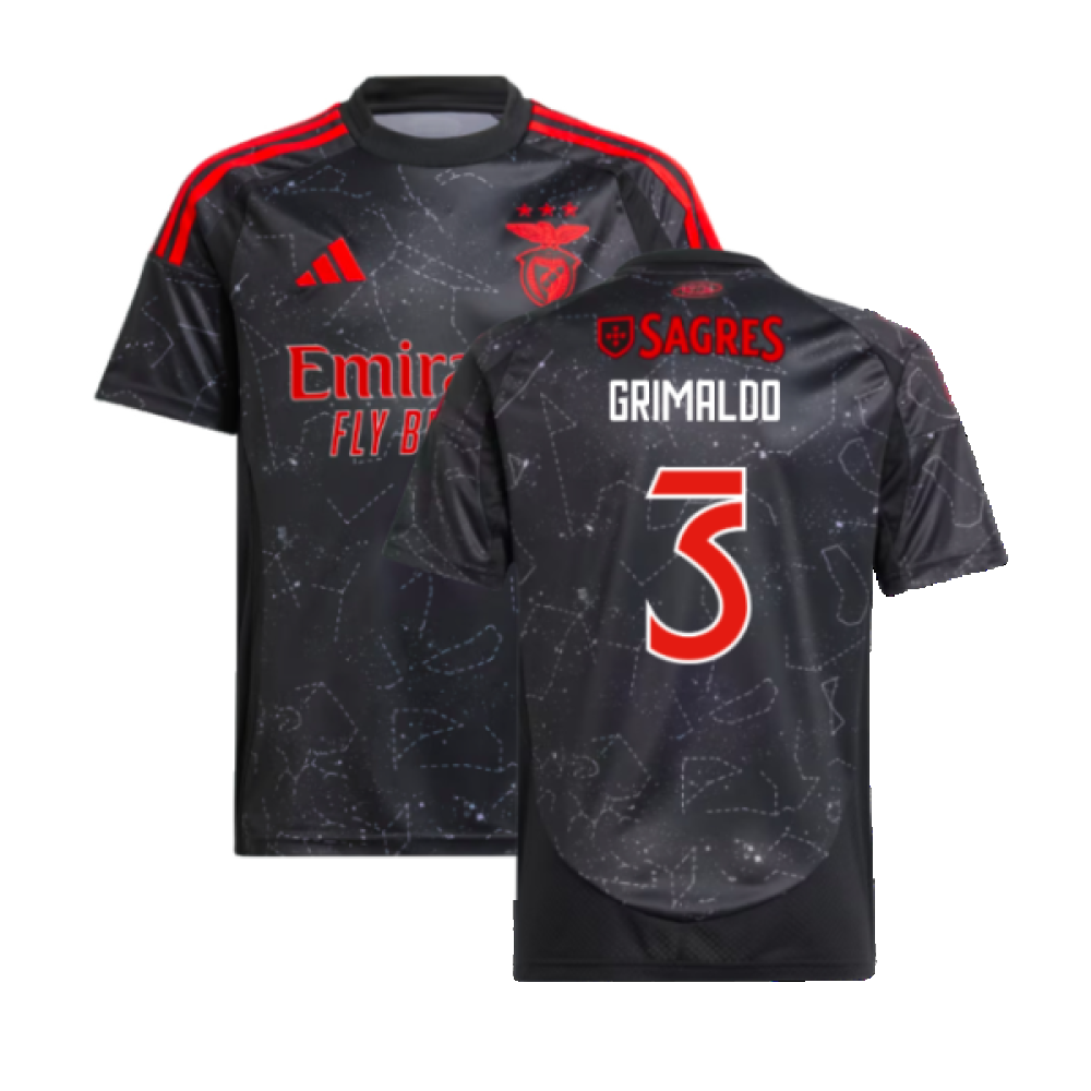 2024-2025 Benfica Away Shirt (Kids) (Grimaldo 3)