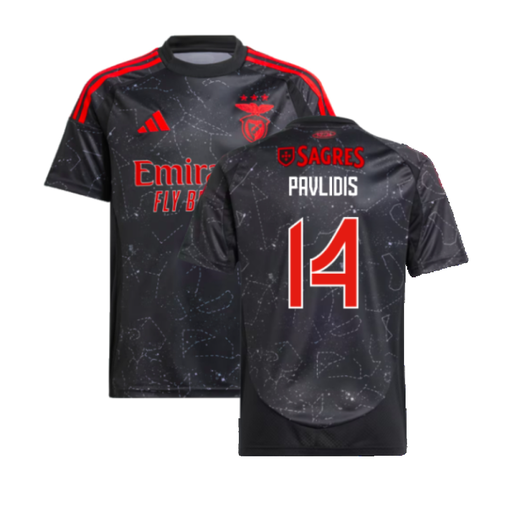 2024-2025 Benfica Away Shirt (Kids) (Pavlidis 14)