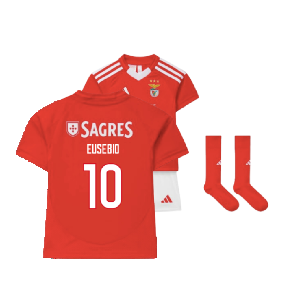 2024-2025 Benfica Home Mini Kit (Eusebio 10)