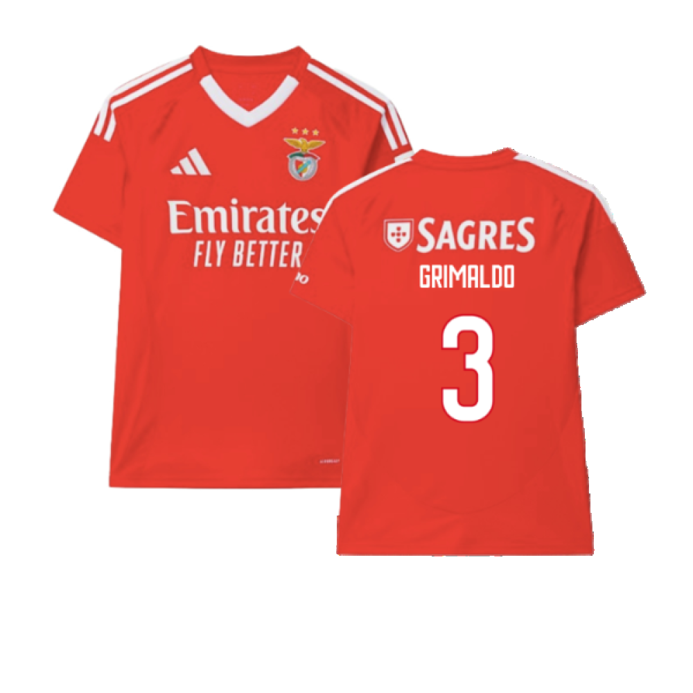 2024-2025 Benfica Home Shirt (Grimaldo 3)