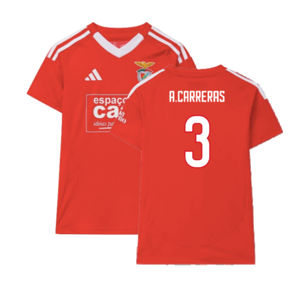 2024-2025 Benfica Home Shirt (Womens) (A.Carreras 3)