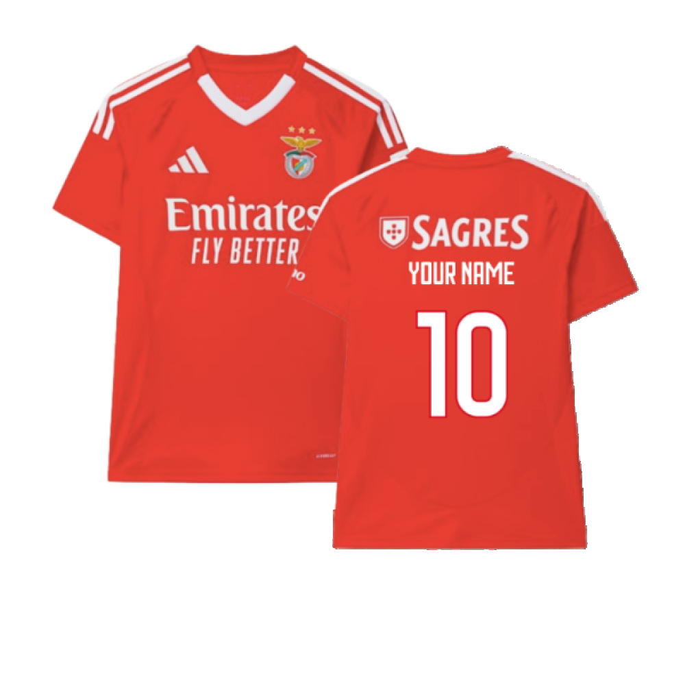 2024-2025 Benfica Home Shirt (Your Name)