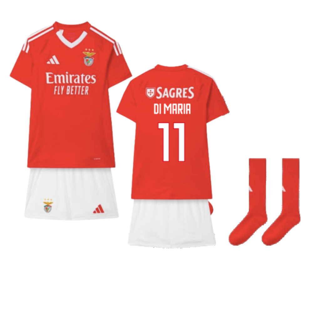 2024-2025 Benfica Home Youth Kit (Di Maria 11)