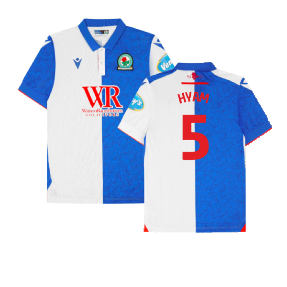 2024-2025 Blackburn Rovers Home Shirt (Hyam 5)