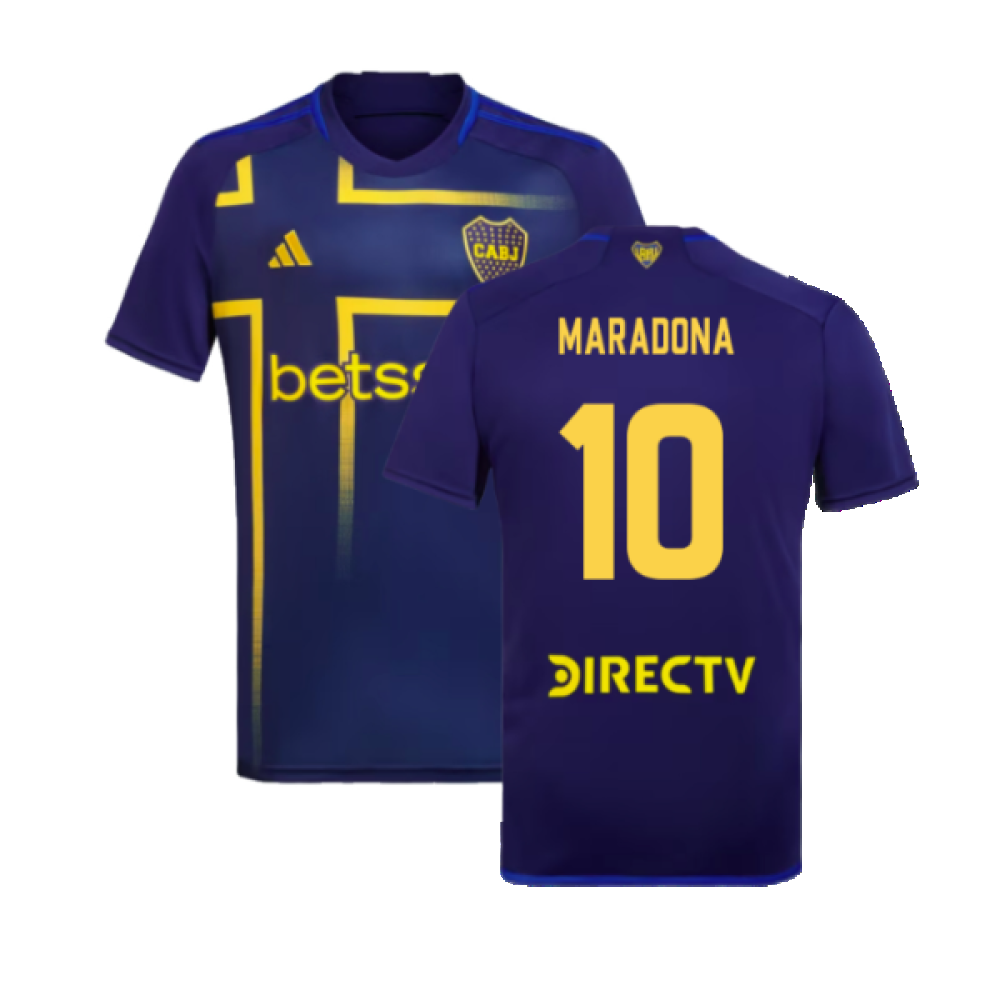 2024-2025 Boca Juniors Third Shirt (Maradona 10)