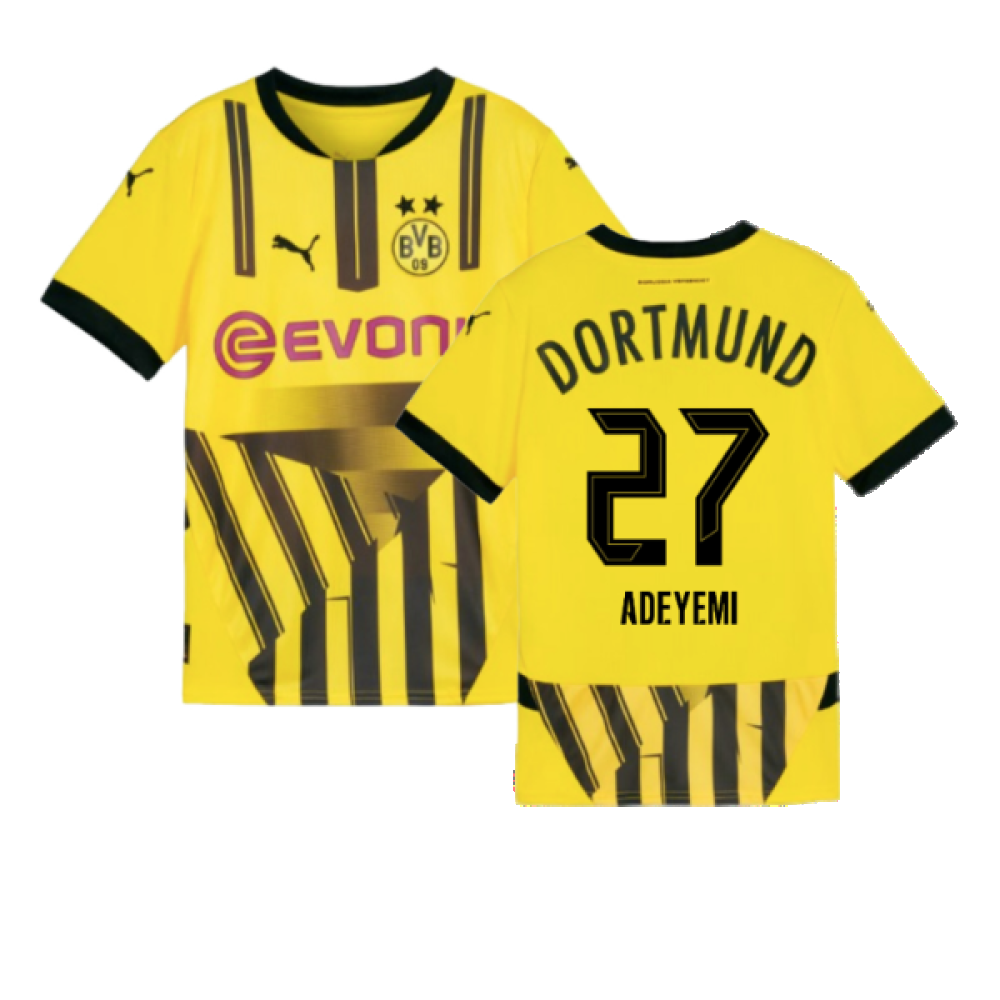 2024-2025 Borussia Dortmund Cup Shirt (Kids) (Adeyemi 27)