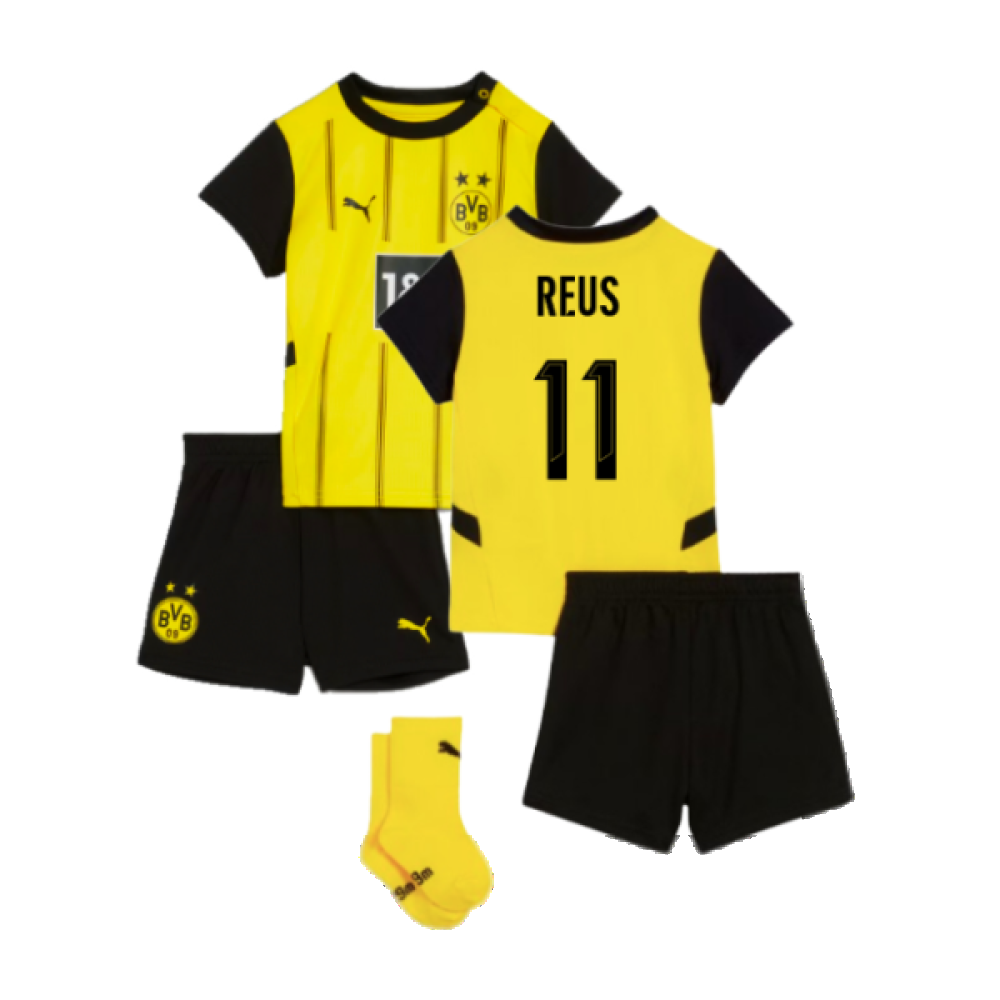 2024-2025 Borussia Dortmund Home Baby Kit (Reus 11)