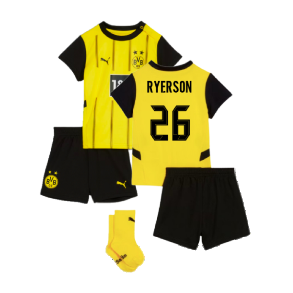 2024-2025 Borussia Dortmund Home Baby Kit (Ryerson 26)