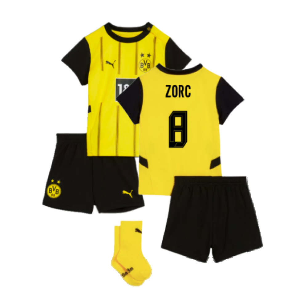 2024-2025 Borussia Dortmund Home Baby Kit (Zorc 8)