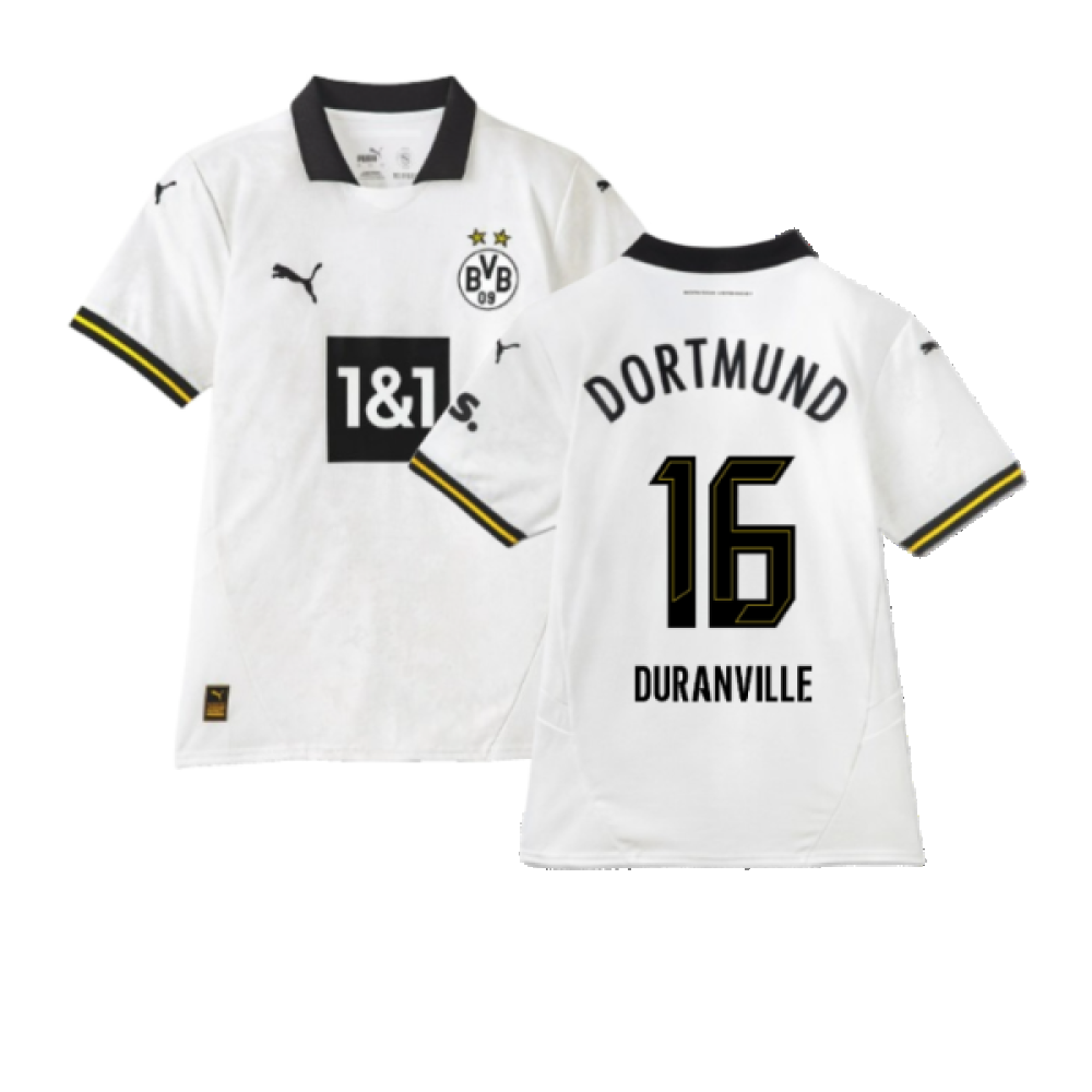 2024-2025 Borussia Dortmund Third Shirt (Kids) (Duranville 16)