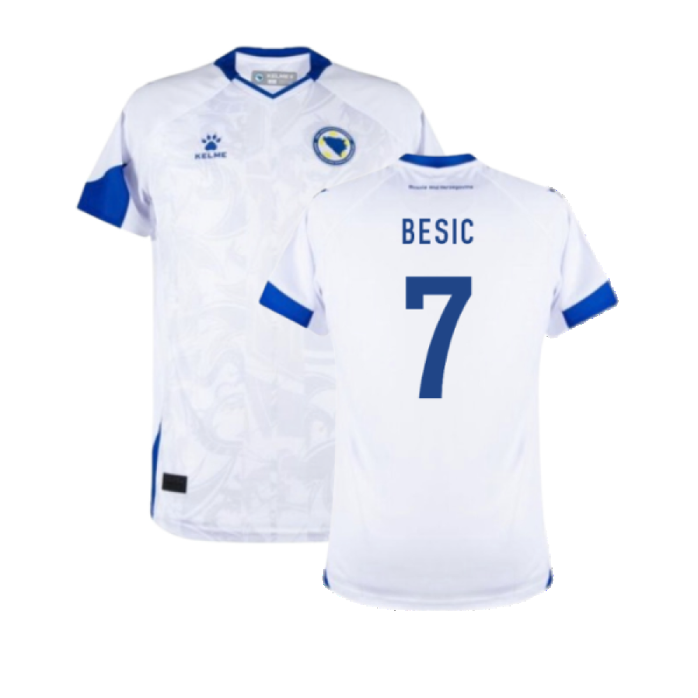 2024-2025 Bosnia & Herzegovina Away Shirt (Besic 7)