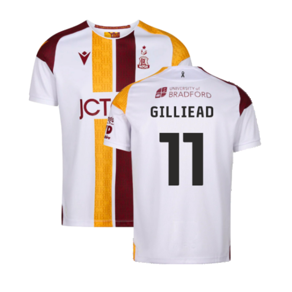 2024-2025 Bradford City Away Shirt (Gilliead 11)