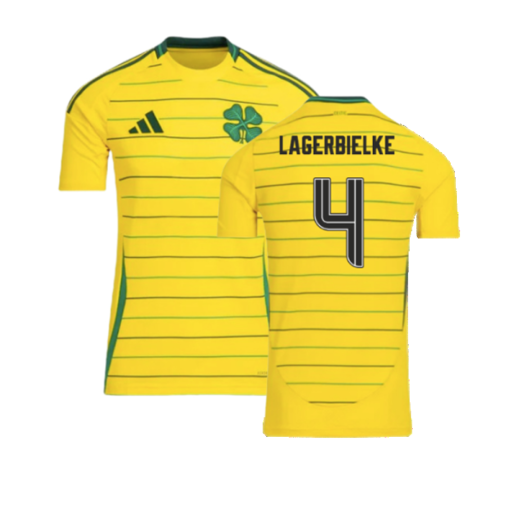 2024-2025 Celtic Away Shirt (Kids) (Lagerbielke 4)