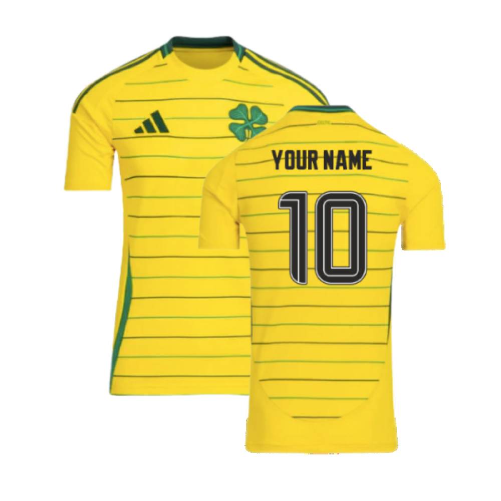 2024-2025 Celtic Away Shirt (No Sponsor) (Your Name)