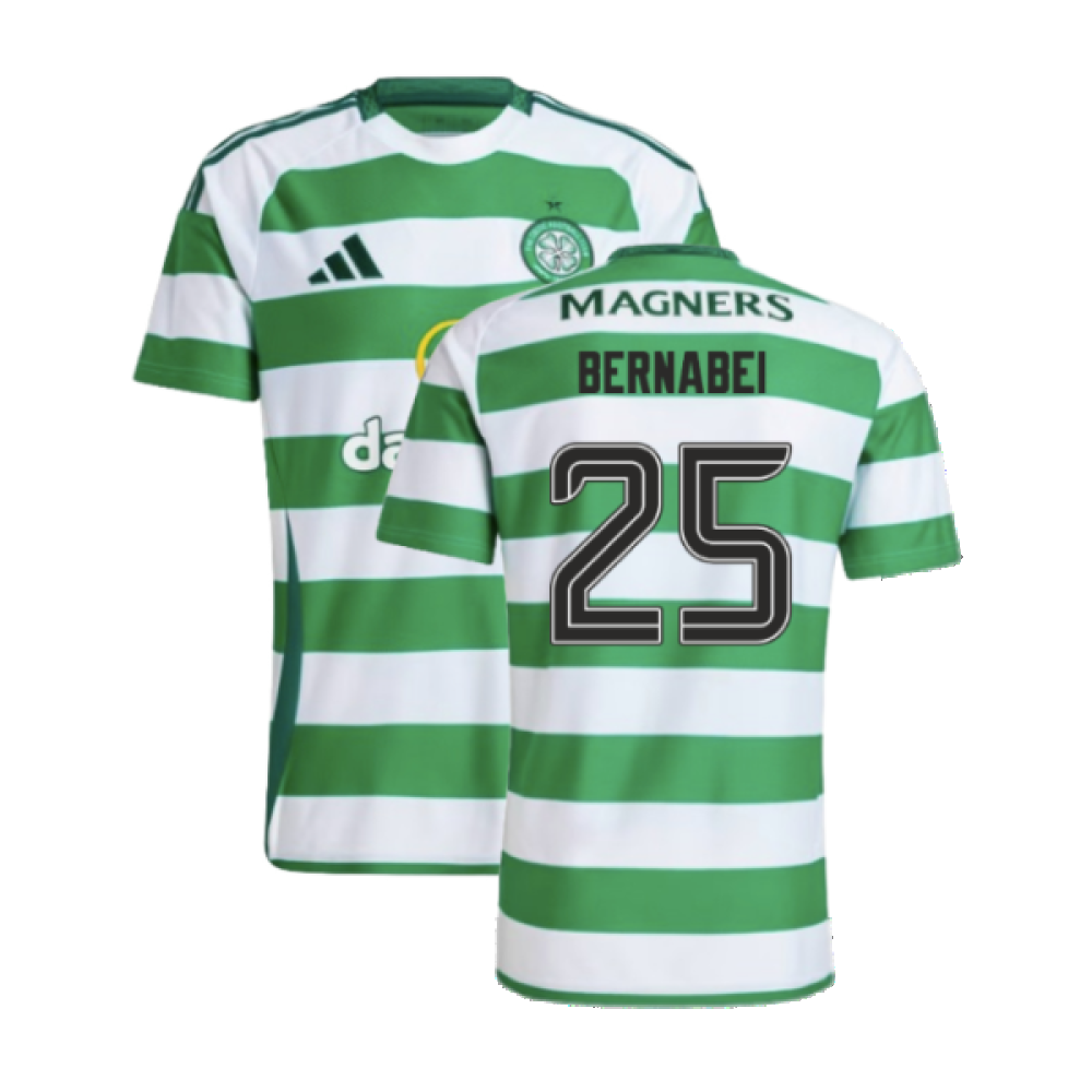 2024-2025 Celtic Home Shirt (Bernabei 25)