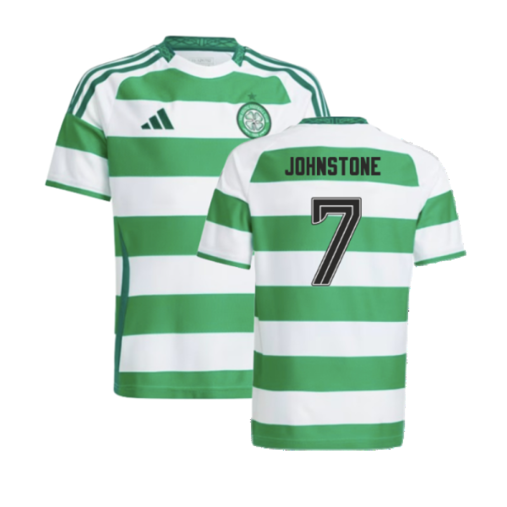 2024-2025 Celtic Home Shirt (Kids) (Johnstone 7)