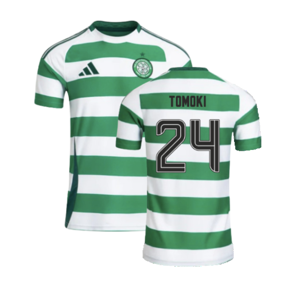 2024-2025 Celtic Home Shirt (no sponsor) (Tomoki 24)