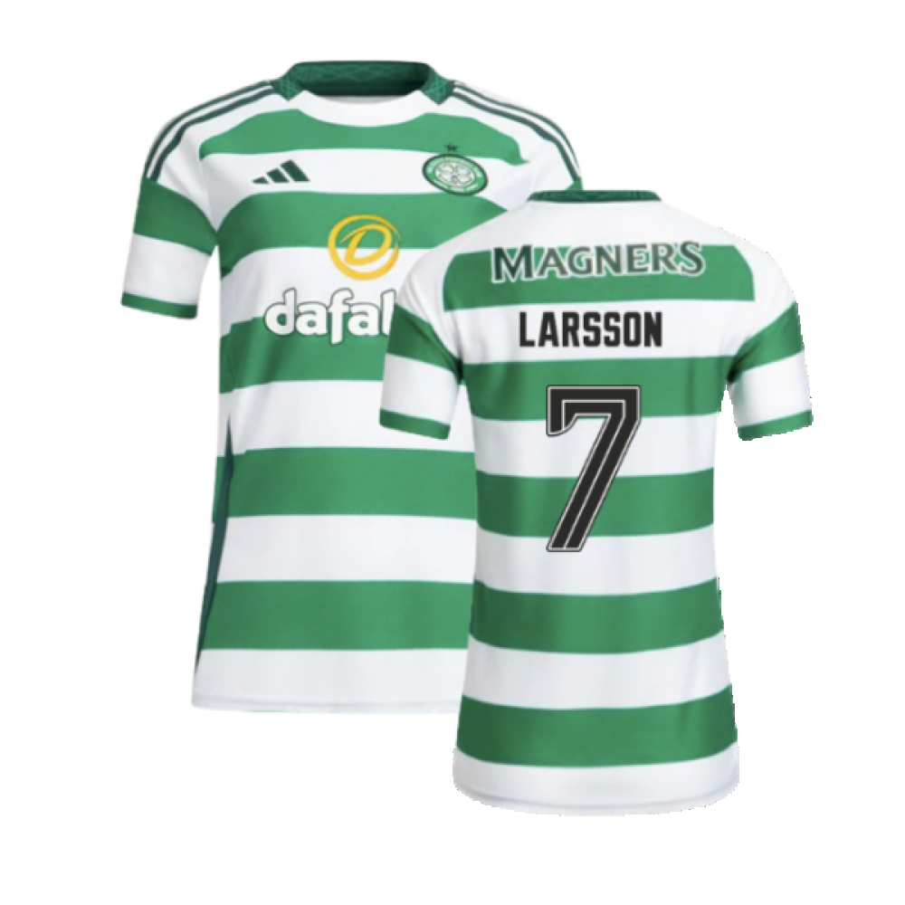 2024-2025 Celtic Home Shirt (Womens) (Larsson 7)