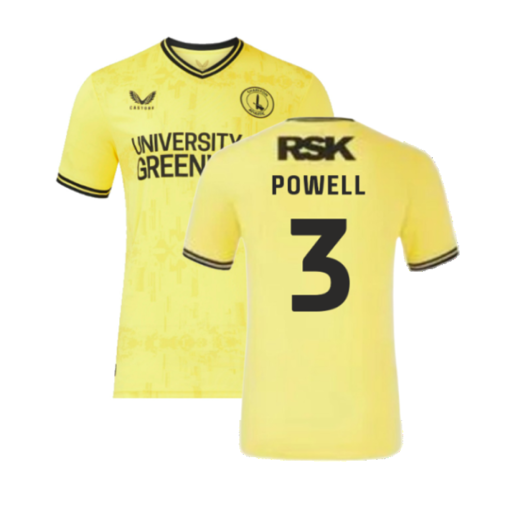 2024-2025 Charlton Athletic Away Shirt (Kids) (Powell 3)