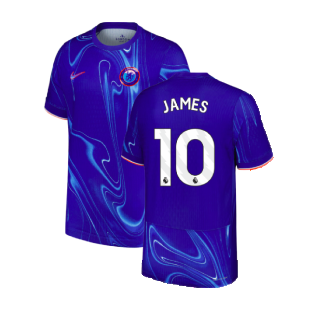 2024-2025 Chelsea Home Authentic Dri-Fit ADV Shirt (James 10)