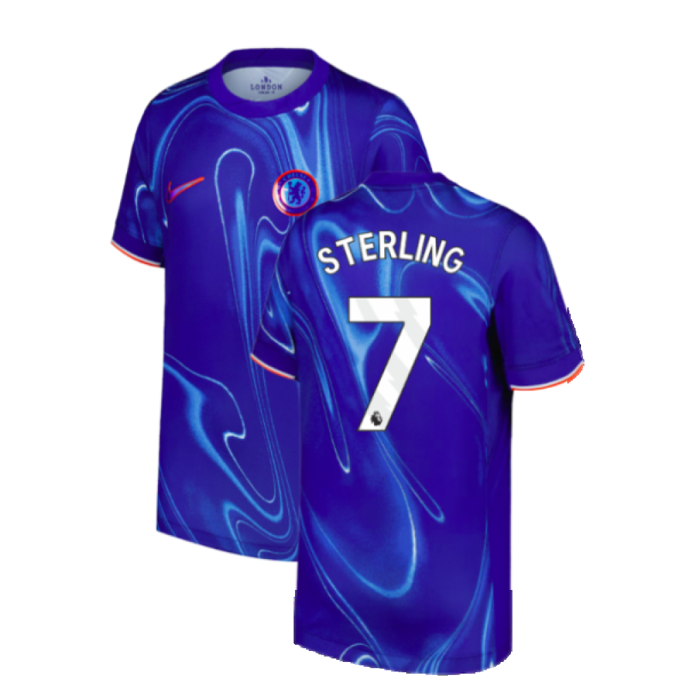 2024-2025 Chelsea Home Shirt (Kids) (Sterling 7)