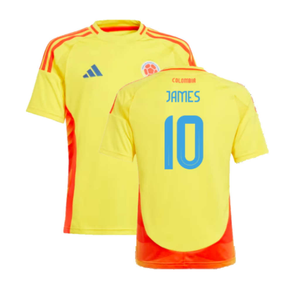 2024-2025 Colombia Home Shirt (Kids) (JAMES 10)