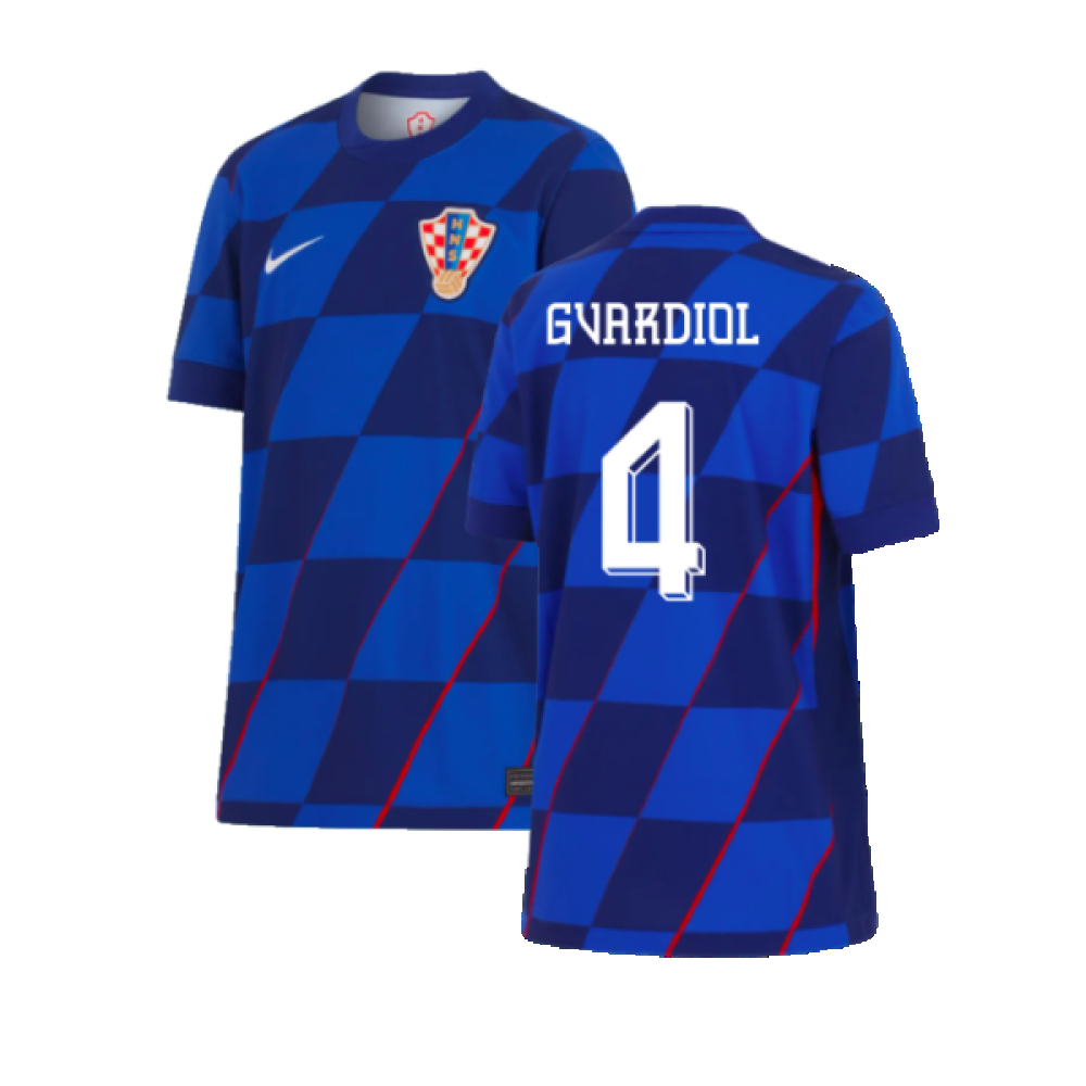 2024-2025 Croatia Away Shirt (Kids) (Gvardiol 4)