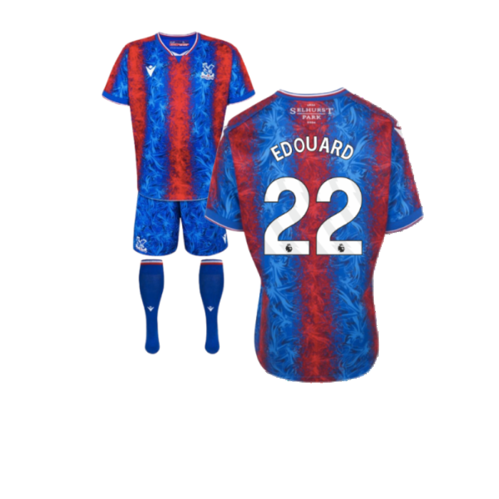 2024-2025 Crystal Palace Home Mini Kit (Edouard 22)